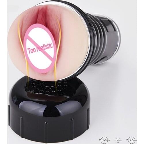Sexual Sex Toys For Men Vagina real pussy masturbator cup fake erotic goods adult toys for men pocket pussy cup male masturbator