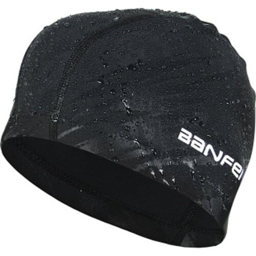 Unisex Women Male Female Girl Boy Swimming Caps Waterproof Bathing Pool Hat Spandex Elastic Stretchy Cap Long Hair Swimwear