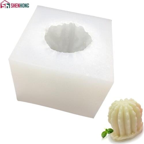 SHENHONG 3D Walnut Art Cake Mould Pan Silicone Fondant Mold Mousse Silikonowe Chocolate Moule Baking Pastry Tools
