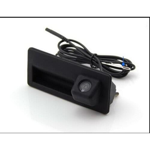Parking Assistance NTSC Car Rear View Camera Wire DC12V For AUDI A4 A5 Night vision Handle reversing camera