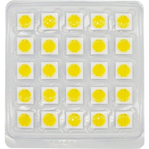 25pcs 12w 15w 20w 30w 50w LED Chip AC220V Ceramic 19x19MM Plant Grow Bulb Emitting Diode Light Source Plant Light Spotlight DIY