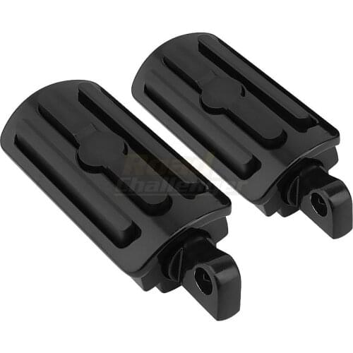 Universal 10mm Highway Foot Peg Footrests Motorcycle For Harley Street Road Glide Road King