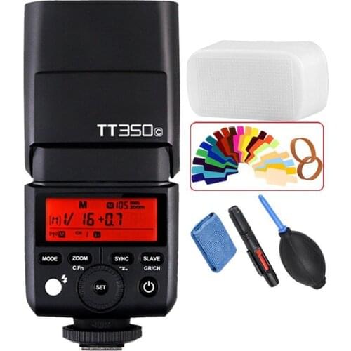 Godox TT350C 2.4G TTL 1/8000s Camera Flash Speedlite for Canon 5D Mark III, 80D, 7D, 760D, 60D, 600D, 30D, 100D, 1100D Camera
