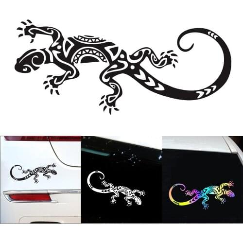 20*9cm Funny Reptile Lizard Decor Car Stickers And Decals Bumper Sticker Car Window Sticker Car Accessories New Наклейки На Авто