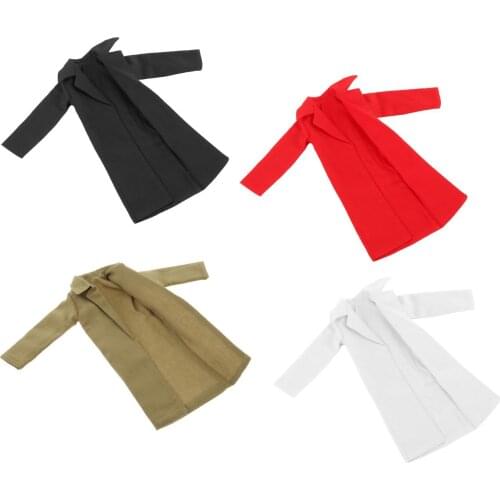 1/6 BJD Doll Wind Coat Costumes for 30cm Baby Dolls Casual Wear Birthday Gift Accs