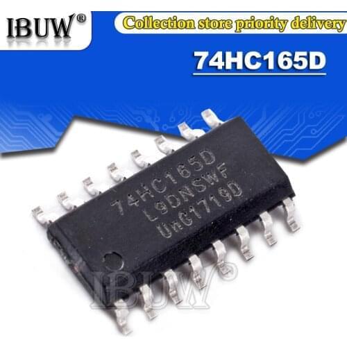 10PCS SN74HC165D SOP16 74HC165D SOP-16 74HC165 SOP