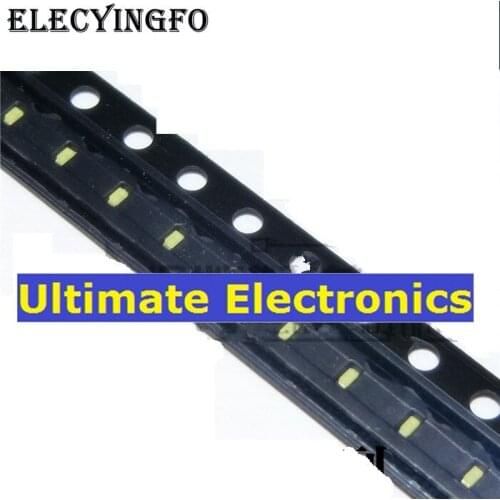 200pcs 0402 high bright SMD LED white yellow blue green orange red light Series