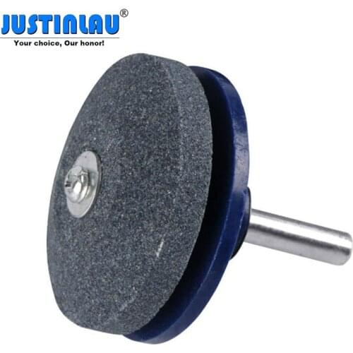 5CM Faster Blade Sharpener Lawn Mower Universal Grinding Rotary Drill Cuts Lawnmower Blade Sharpener &s Whetstone Kitchen Tools