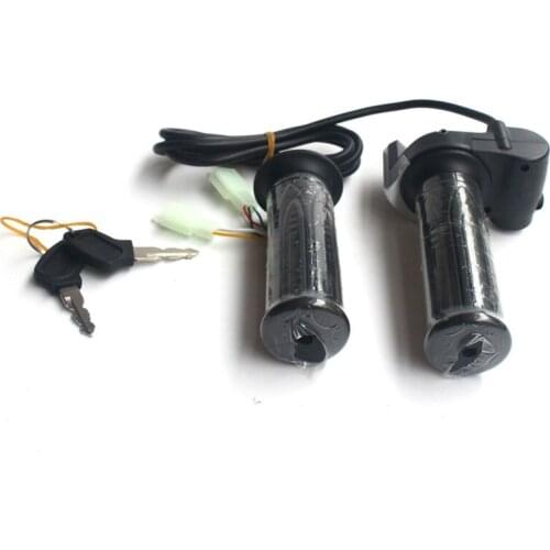 AUTO Black 7/8" motos Motorcycle handlebar Electric Hot Heated Grips Handle Handlebar Warmer manillar motocicleta