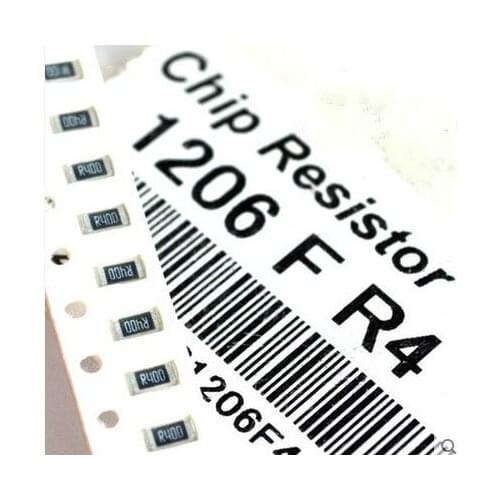 Free shipping 1000pcs/lot 0.4R 0.4 ohm 1206 1% R400