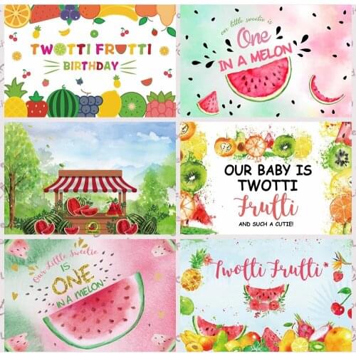 Yeele Cartoon Fruit Party Photocall Birthday Baby Photography Backdrop Photographic Decoration Backgrounds For Photo Studio