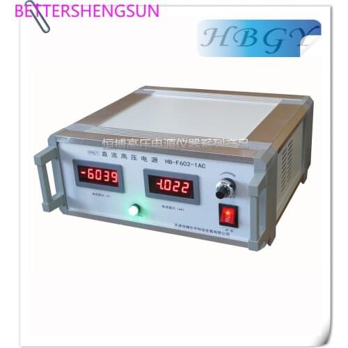 Customized AC220V input DC+15KV 500uA DC high voltage power supply Voltage and current display instrument type