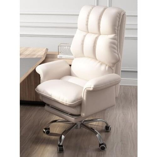 Louis Fashion Home Computer Chair Office Chair Competition Chair Back Lift Swivel Chair Comfortable Sedentary Boss Chair