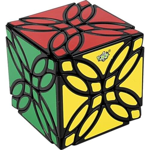 LanLan Master Clover Cube Black Cubo Magico Xmas gift idea