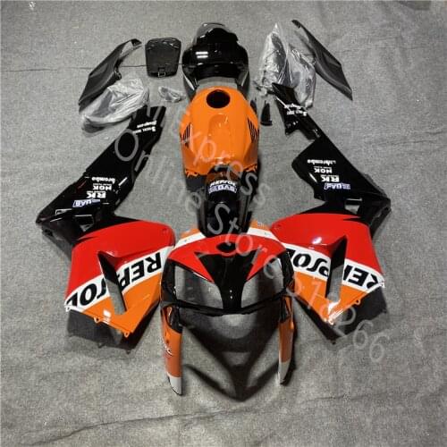 Injection Molding fairings for HONDA CBR600RR 2005 2006 CBR 600 RR 05 06 orange red white black bodywork fairing