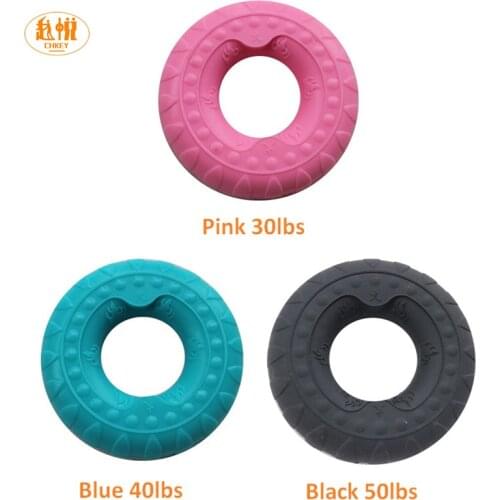 New Design Silica Gel Hand Grip Ring Men Women Gym Fitness Finger Heavy Exerciser Ball Strength Muscle Recovery Gripper Trainer