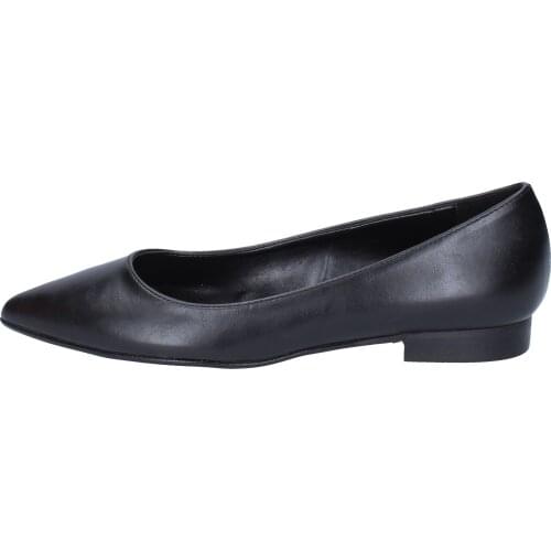 OLGA rubies ballet flats woman synthetic leather black