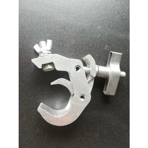 Professional large stage light hook 30mm aluminum dj lighting clamp for truss beam moving head light handing hook