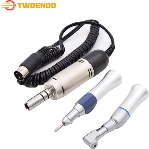 Dental Polishing Micromotor 108E Handpiece Handle Nail Drill for Manicure Apparatus Nail Electric Nail Drill Pedicure Tools