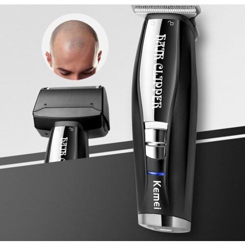 Kemei hair trimmer KM-2057 2 in 1 rechargeable hair clipper shaver oilhead clipper baldhead Professional haircut machine