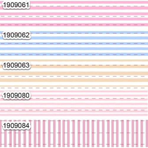 10yards - different sizes -Grosgrain ribbon -colorful stripes ribbon printed DIY