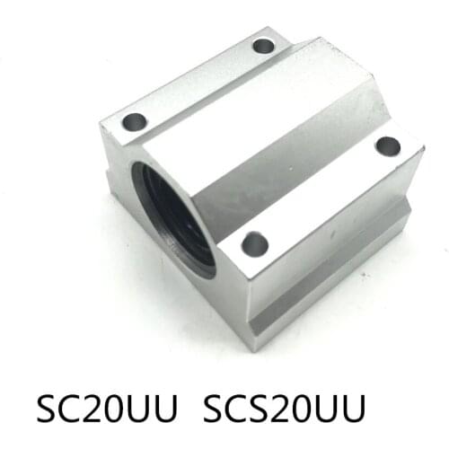 1x SC20UU SCS20UU Linear Ball Bearing 3D Printer ball bearing XYZ Table Motion Bearing Slide CNC Part rodamiento lineal