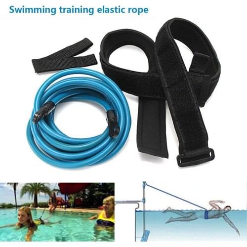 Swim Bungee Training Belt Set Band Training Supplies Harness Strap