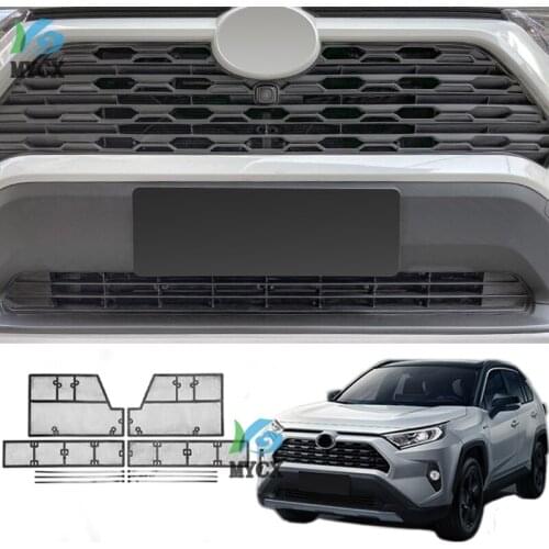 For Toyota RAV4 2019 2020 2021 Xa50 car head grill anti-insect net Protector front Accessories auto