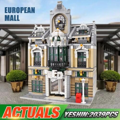 Yeshin 15005 City Street Toys Compatible With 10211 Grand Emporium Set Creative Toys Building Block Bricks Kids Christmas Gift