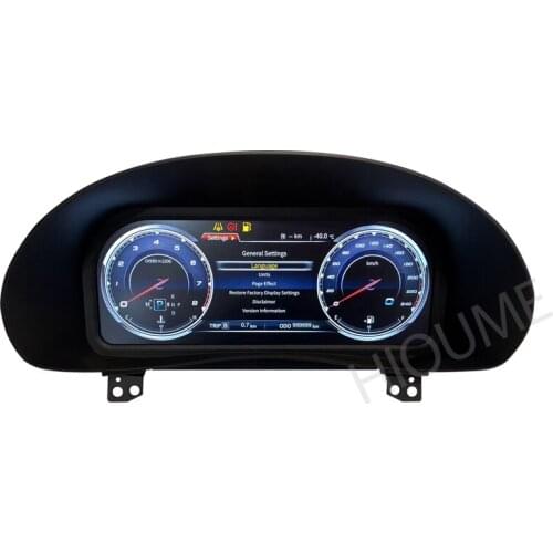 New Car LCD Instrument Cluster Retrofit Multimedia Digital Dashboard for Toyota/Corolla 2014-2017 Head-up Display Panel Gauges