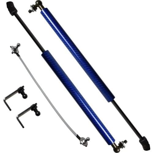 Lift Support Shock Damper for LEXUS CT200h 2011-2017 Car Styling Front Hood Bonnet Modify Gas Struts Absorber Carbon Fiber