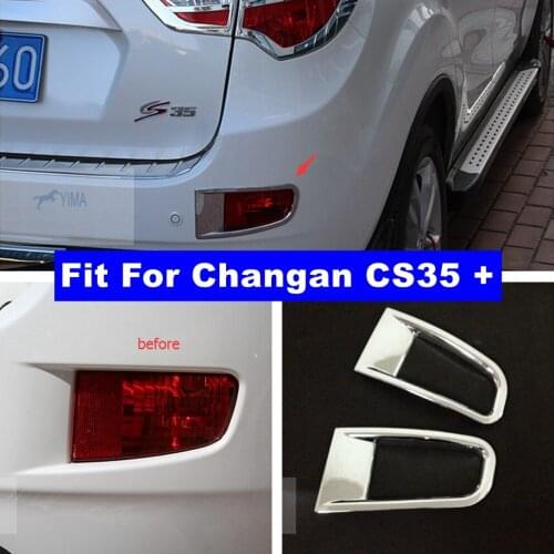 ABS Rear Fog Lamp Light Cover Trim Molding Garnish For Changan cs35