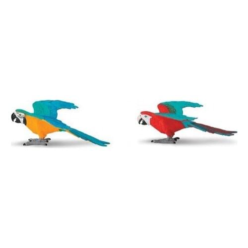 Pvc figure king kong parrot 2pcs/set