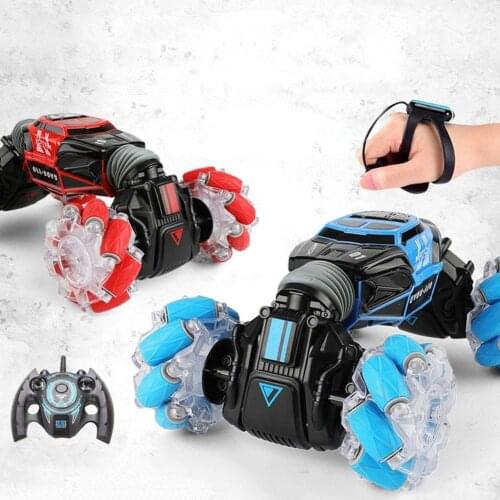 RC Watch Gesture Sensor Control Deformable Drifting Electric Kids Stunt Car Toy