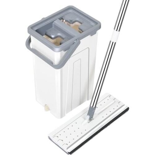 Home Kitchen Wooden Floor Lazy Mop Spray Magic Automatic Spin Mop Avoid Hand Washing Ultrafine Fiber Cleaning Cloth clean tool