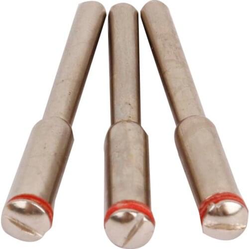 3 Stks 3.17/35mm Staal Hoge Kwaliteit Mandrel Schroef Doorn Schacht Afgesneden Wiel Voor Rotary Tool