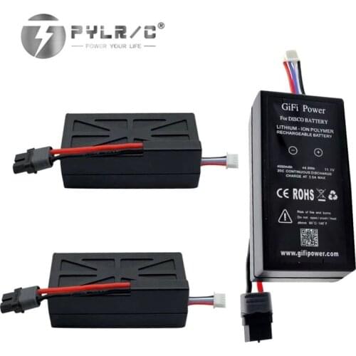1-3PCS 4050mAh LIPO UAV battery For Parrot Disco Li-ion 11.1v Lithium-ion Polymer rechargeable battery L70