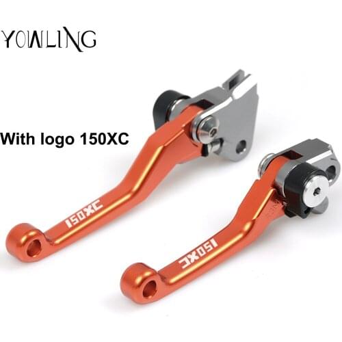 150XC Motocross Dirt bike Pit bike CNC Pivot Foldable Clutch Brake Lever For 150XC 150 XC 2009 2010 2011 2012 2013