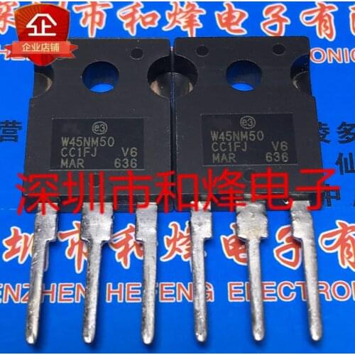 10PCS STW45NM50 W45NM50 TO-247 500V 45A 100% New original