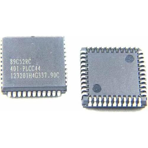 5pcs STC89C52RC-40I-PLCC44 89C52RC MCU PLCC-44