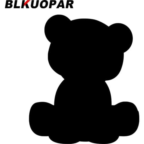 BLKUOPAR for Bear Cub Panda Car Stickers Cartoon Cute Decals Personality Sunscreen Windows Refrigerator Decor Car Styling