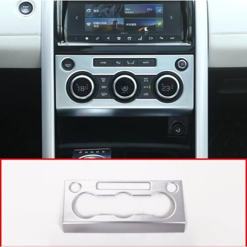 For Land Rover Discovery 5 LR5 L462 2017-2020 ABS Matte Chrome Interior Center Console Panel Cover Trim Interior Accessories