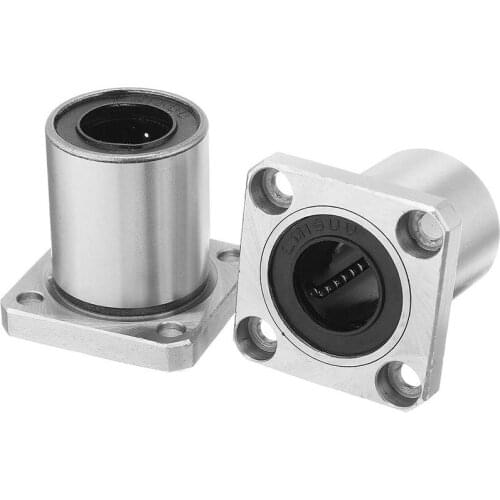 Flange Linear Motion Bushing Ball Bearing 16mmx28mmx37mm (LMK16UU 2 Pcs) CNIM Hot