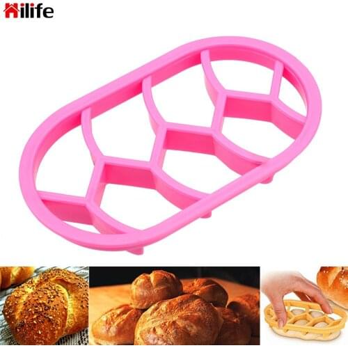 HILIFE Cookies Mould Baking Pastry Tools Plastic Printing Machine Donuts Bread Stamper Baking Dessert Rolls Mold Tools
