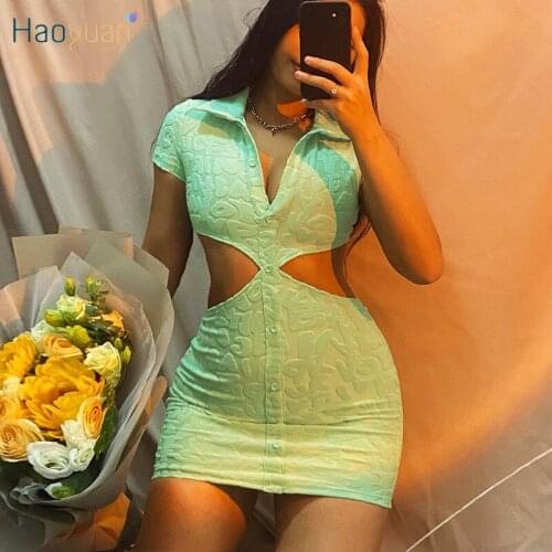 Короткие платья для женщин HAOYUAN China At AliExpress