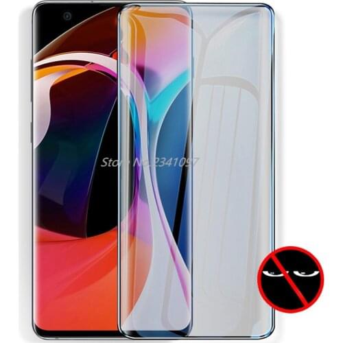 100D Curved Privacy Tempered Glass for Xiaomi Mi 10 Pro Screen Protector for Xiaomi MI10 Pro 10Pro Anti Spy Protective Glass