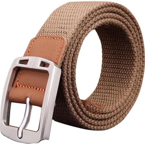 50% Hot Sales Men Fashion Outdoor Sports Waistband Canvas Adjustable Casual Waist Belt Gift