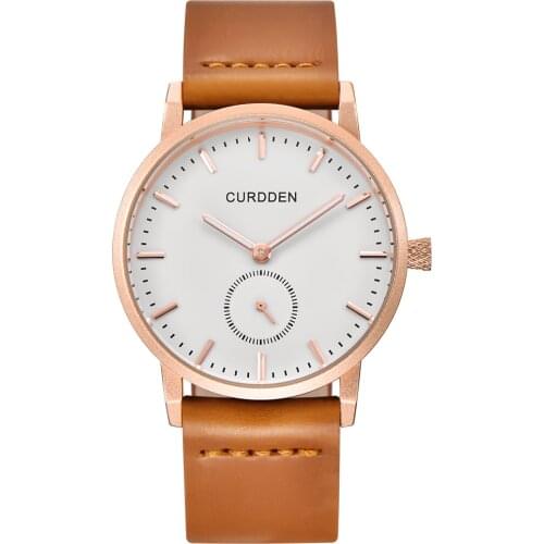 Latest Mens Leather Band Brand Quartz Watches Men Fashion Simple Designer Wrist Watch Slim Vintage Watches Montre Homme 2020