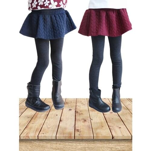 2021 New Sale Fashion Toddler Girl Skirt Trousers Children Pants Culottes Render Spring/fall Kids Girls Leggings Trousers3-8y