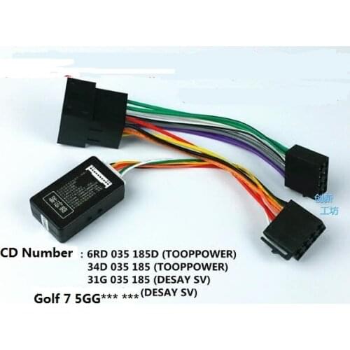 UPGRADING CONVERSION CABLE With CanBus Gateway for Toppower RCN 210 Convert Cable emulator Simulator